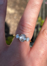 Load image into Gallery viewer, Diamond Trilogy Ring in 18ct Yellow Gold