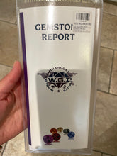 Load image into Gallery viewer, Stunning Royal Blue Ceylon Sapphire and Diamond Ring in 18ct Gold