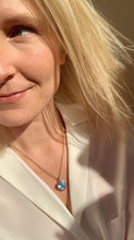 Load image into Gallery viewer, Incredible 8 Carat Heart Shaped Topaz Necklace
