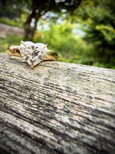 Load image into Gallery viewer, Chunky Heart - Shaped Diamond in 18ct Gold
