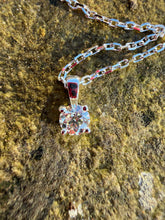 Load image into Gallery viewer, Natural Diamond Solitaire Necklace in 18ct White Gold
