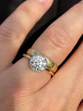 Load image into Gallery viewer, GIA Certified 2.03ct Old European Cut Diamond Solitaire Ring
