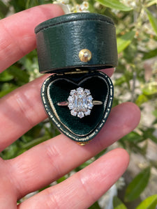 Wonderful Diamond Cluster Ring in Platinum *NOW RESERVED*