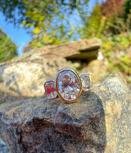 Load image into Gallery viewer, Incredible Bezel - Set Diamond Trilogy Ring In 18ct Gold
