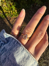 Load image into Gallery viewer, Blush-Brown Pear Shaped Diamond Ring in 18ct Rose Gold

