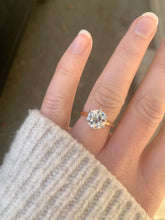 Load image into Gallery viewer, *RESERVED* 2.84 Carat Old European Cut Diamond Solitaire in Platinum and 18ct Yellow Gold
